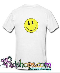 Smiley Face On The T-Shirt back