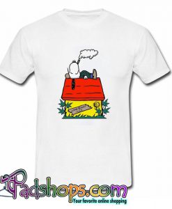 Snoop Dogg Snoopy Smoking T Shirt (PSM)