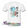 Squirtle Pokemon Water Colour Effect T Shirt SL