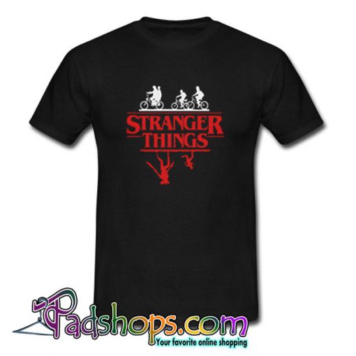 Stranger Things Bike Rides  T Shirt (PSM)