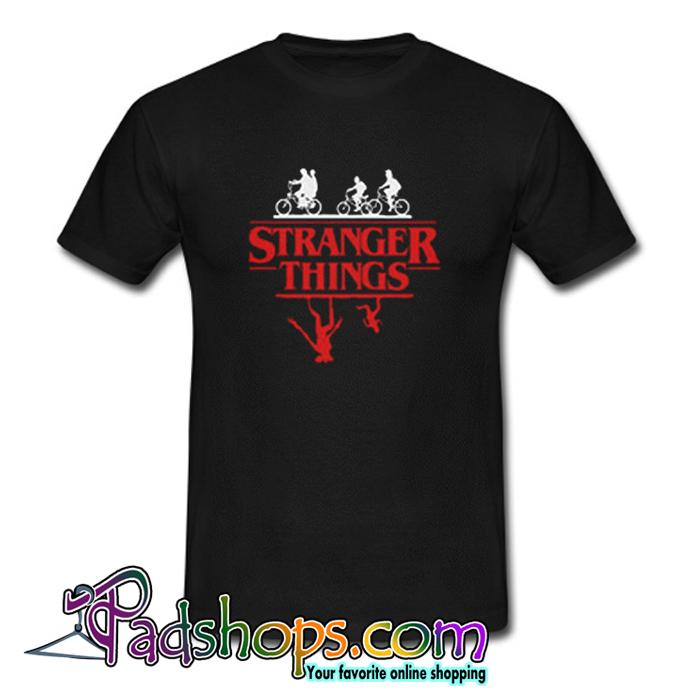 Stranger Things Bike Rides T Shirt (PSM) – PADSHOPS