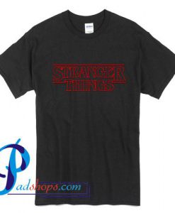 Stranger Things Logo T Shirt
