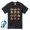 Street Fighter 2 Continue Faces T Shirt