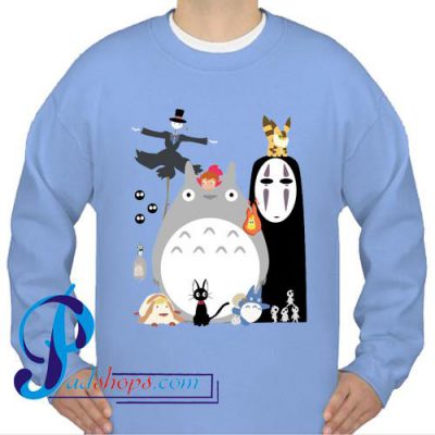 Studio Ghibli Howl's Moving Castle Heen Sweatshirt - PADSHOPS