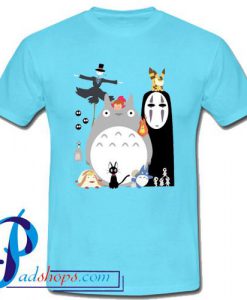 Studio Ghibli Howl's Moving Castle Heen T Shirt