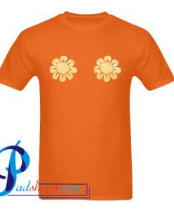 Sun Flower Boob T Shirt