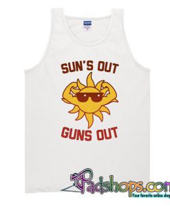 Sun s Out Guns Out Racerback Tank Top SL