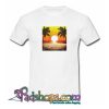 Sundown on Beach T shirt SL