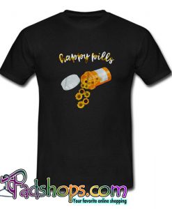 Sunflower Happy Pills T Shirt SL