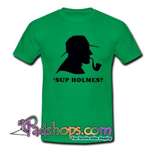 Sup Holmes Green T Shirt SL