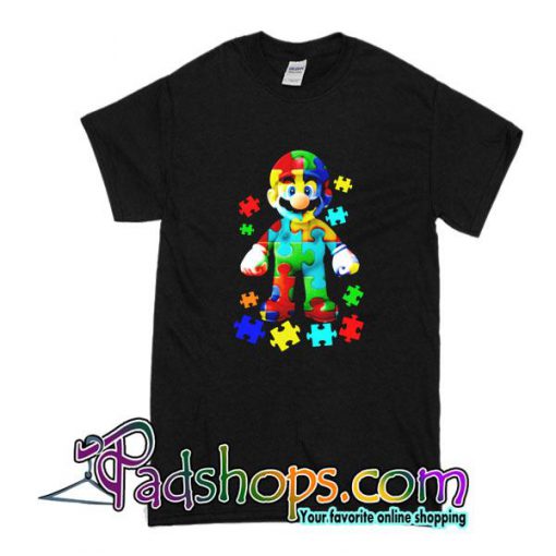 Super Mario Autism T-Shirt