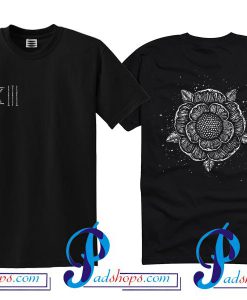 Sworn In Death Flower T Shirt Twoside