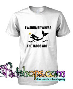 Taco Mermaid T Shirt