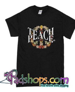 Teach Peache Flower T-Shirt