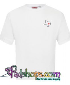 Texas Outline Map T Shirt