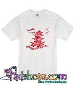 Thank You Chinese Pagoda T-Shirt