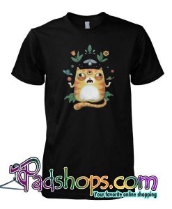 The All Knowing Cat  T shirt SL