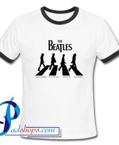 The Beatles Abbey Road Ringer Shirt