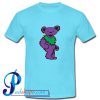 The Grateful Dead Purple Dancing Bear T Shirt