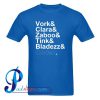 The Knights of Good Vork & Clara & Zaboo T Shirt