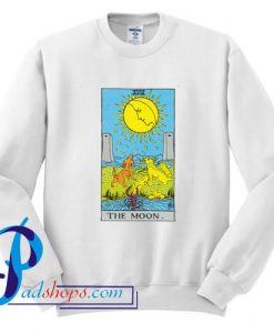 The Moon Tarot Card Sweatshirt