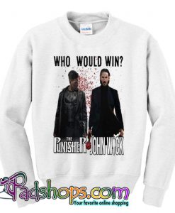 The Punisher vs John Wick Sweatshirt SL