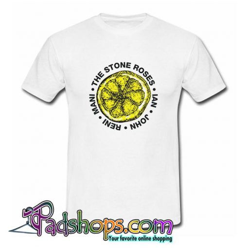 The Stone Roses Lemon Names T Shirt (PSM)