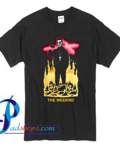The Weeknd Starboy Legend of The Fall World TOUR DATES 2017 T Shirt