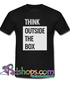 Think Outside the Box  T Shirt SL