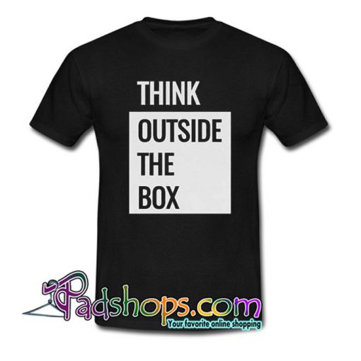 Think Outside the Box  T Shirt SL