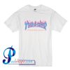 Thrasher Blue Flames T Shirt