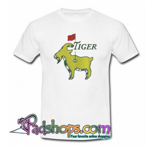 Tiger goat masters tiger woods good at golf Guys T Shirt SL