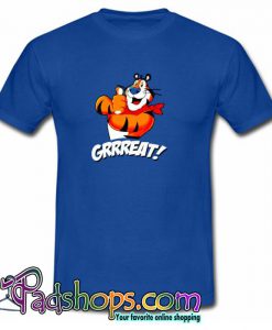 Tony The Tiger Cereal Mascot Tshirt SL