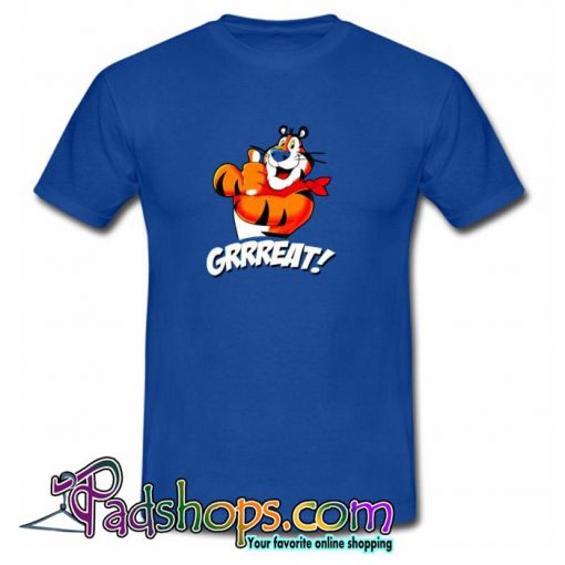 Tony The Tiger Cereal Mascot T shirt SL