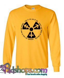 Trans Radiation Age of Sin  Black Sweatshirt SL