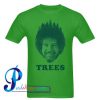 Trees Bob Ross Portrait T Shirt