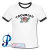 Troubled Rose Ringer Shirt