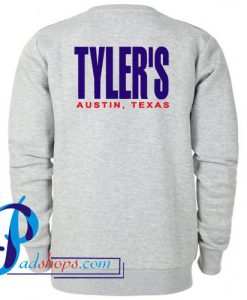 Tyler's Austin Texas Sweatshirt Back