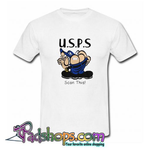 USPS SCAN this T shirt SL