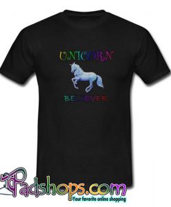 Unicorn Believer Funny Horse Pony T shirt SL