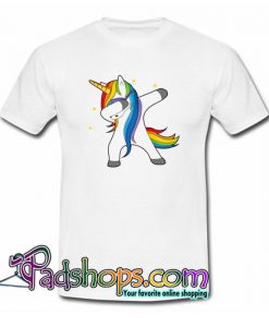 Unicorn Dabbing T shirt SL