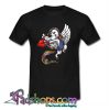 Unicorn Valentines Day Cupid Love Heart T Shirt (PSM)