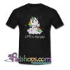 Unicorn cute but psycho  T Shirt SL