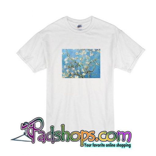 Van Gogh Almond Blossoms Tree T-Shirt