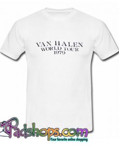 Van Halen World Tour 1979 Tshirt SL