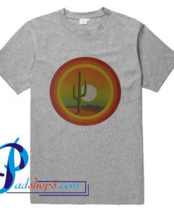 Vintage Cactus Sunset T Shirt