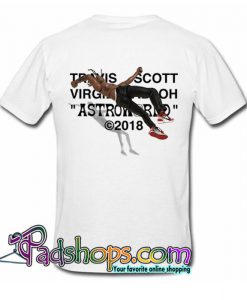 Virgil Abloh Is Dropping a Second Travis Scott Astroworld  Back T Shirt SL