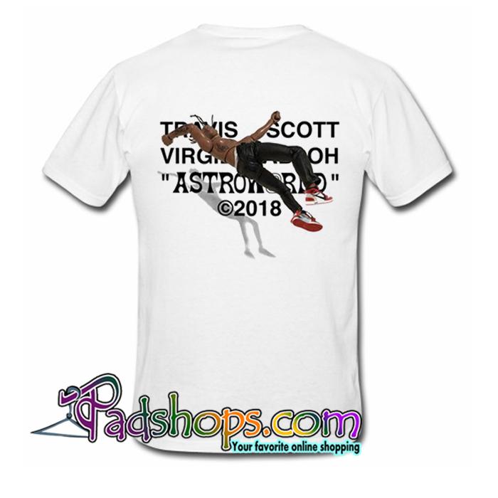 Virgil Abloh Is Dropping a Second Travis Scott Astroworld  Back T Shirt SL