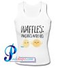 Waffles Pancakes With abs Tank Top