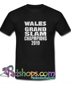Wales Grand Slam 2019 T shirt SL